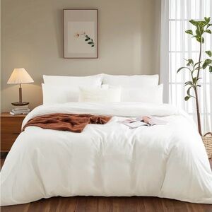 100% Certified Organic Cotton Duvet Cover Set (without comforter)
